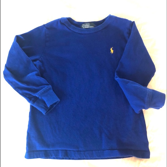 Polo Ralph Lauren Other - 2 for $16 POLO 4T Royal Blue long sleeve Tee Top